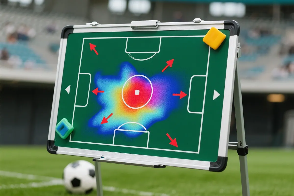 比赛战术与数据前瞻示意图